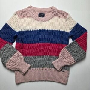 Abercrombie & Fitch‎ Women's Multi Color Alpaca Blend Sweater Size Small